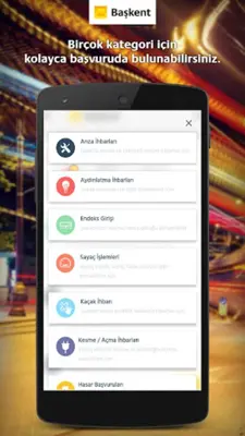 Başkent 186 android App screenshot 12