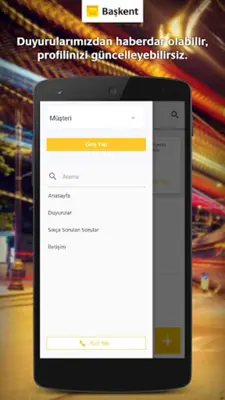 Başkent 186 android App screenshot 8